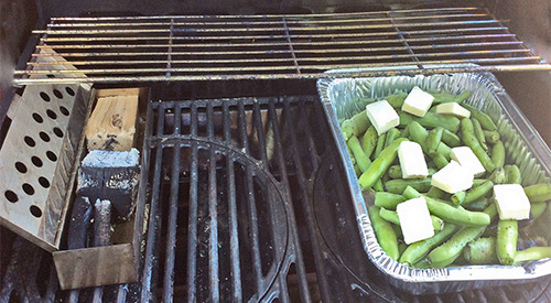 two-zone cooking is key to easy grilling and smoking